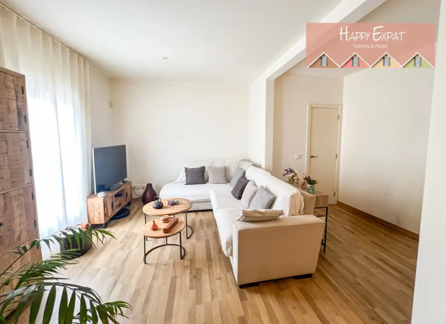 Living room of Duplexes for sale in Vilanova i la Geltrú  with Air Conditioner, Heating and Terrace