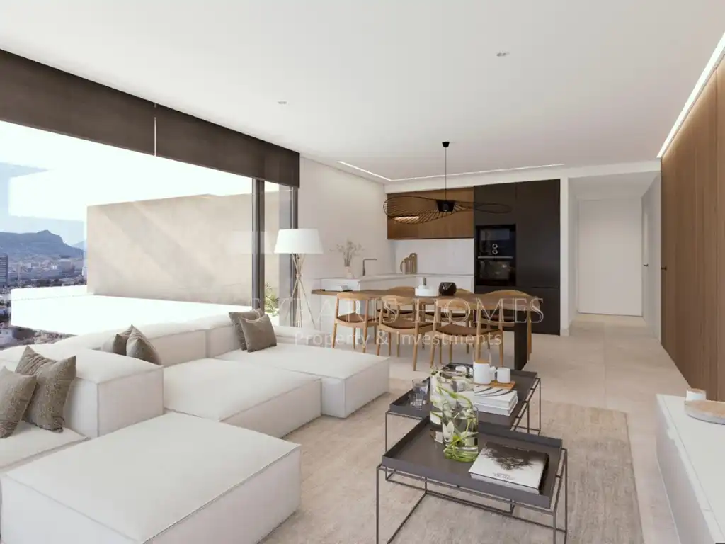 Living room of Apartments for sale in Calpe / Calp