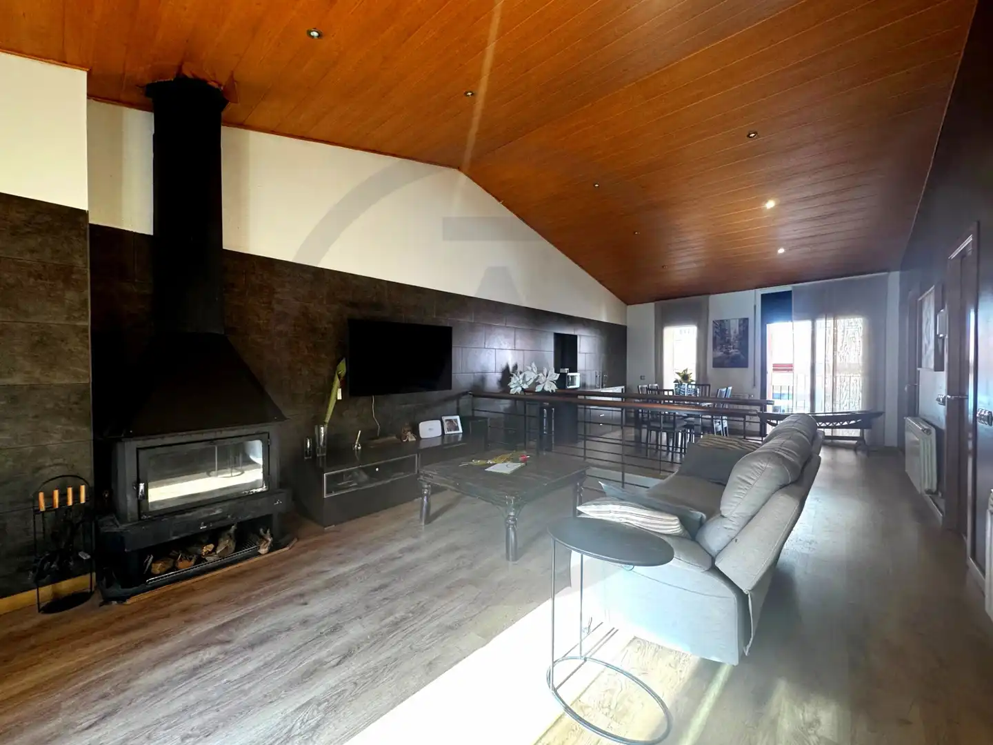 Wohnzimmer von Wohnung zum Verkauf in Matadepera mit Heizung, Parkett und Terrasse