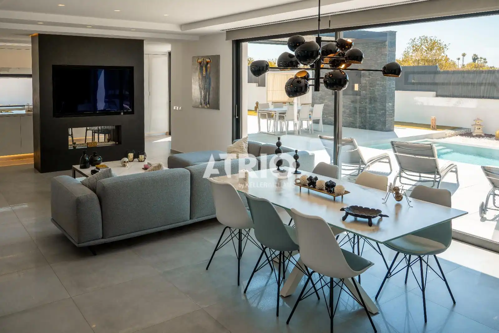 Sala de estar de Casa o chalet en venta en Marratxí con Aire acondicionado, Calefacción y Terraza
