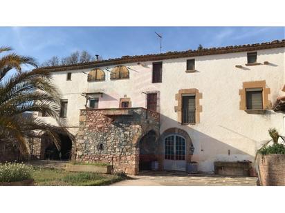 Exterior view of Country house for sale in Artés  with Private garden and Furnished