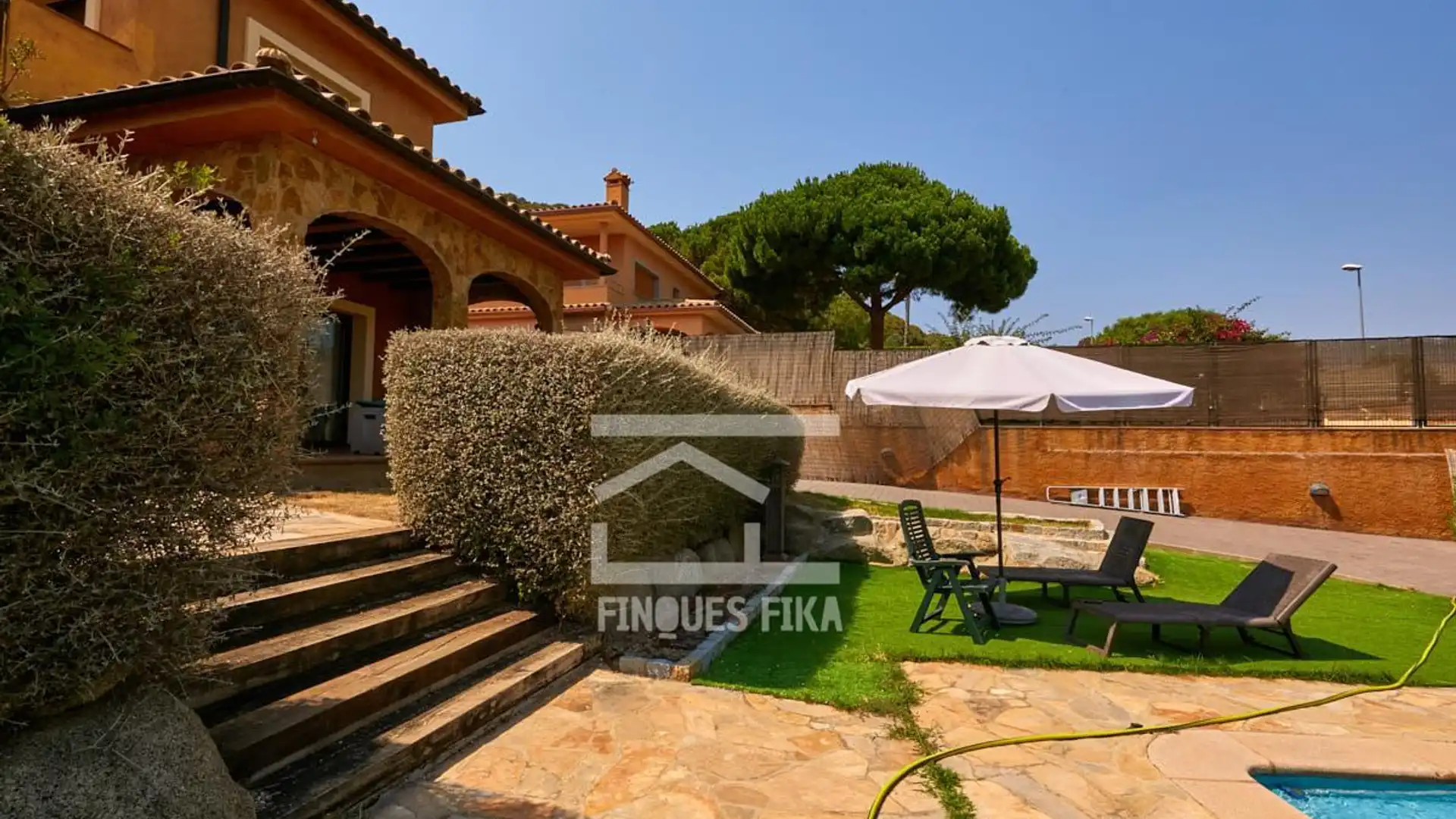 Jardín de Casa o chalet en venta en Argentona con Aire acondicionado, Calefacción y Jardín privado