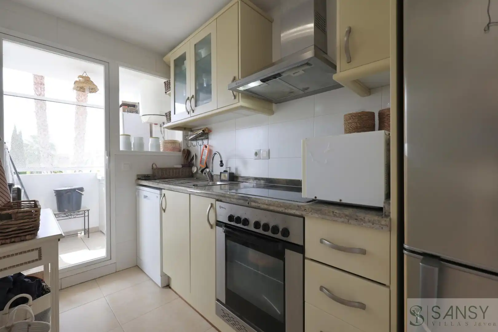 Kitchen of Flat for sale in Jávea / Xàbia  with Air Conditioner, Heating and Terrace