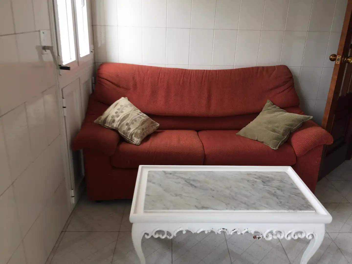 Living room of Flat for rent in Santiago de Compostela   with Furnished
