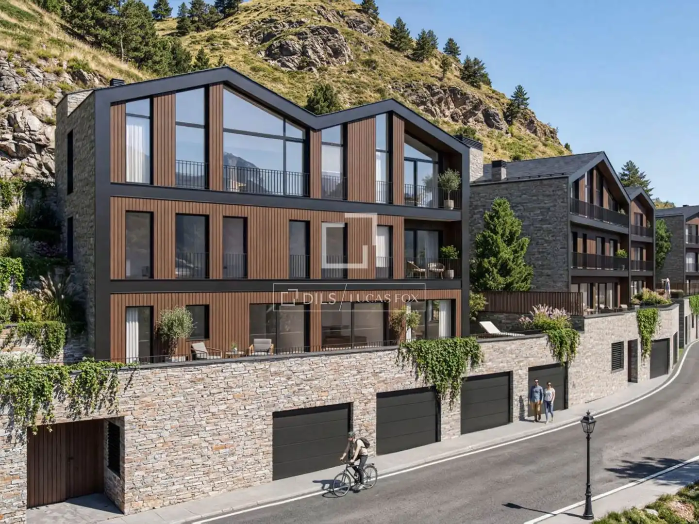 Exterior view of Houses for sale in La Massana  with Air Conditioner, Heating and Private garden