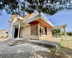 Exterior view of Country house for sale in  Zaragoza Capital  with Heating, Private garden and Terrace