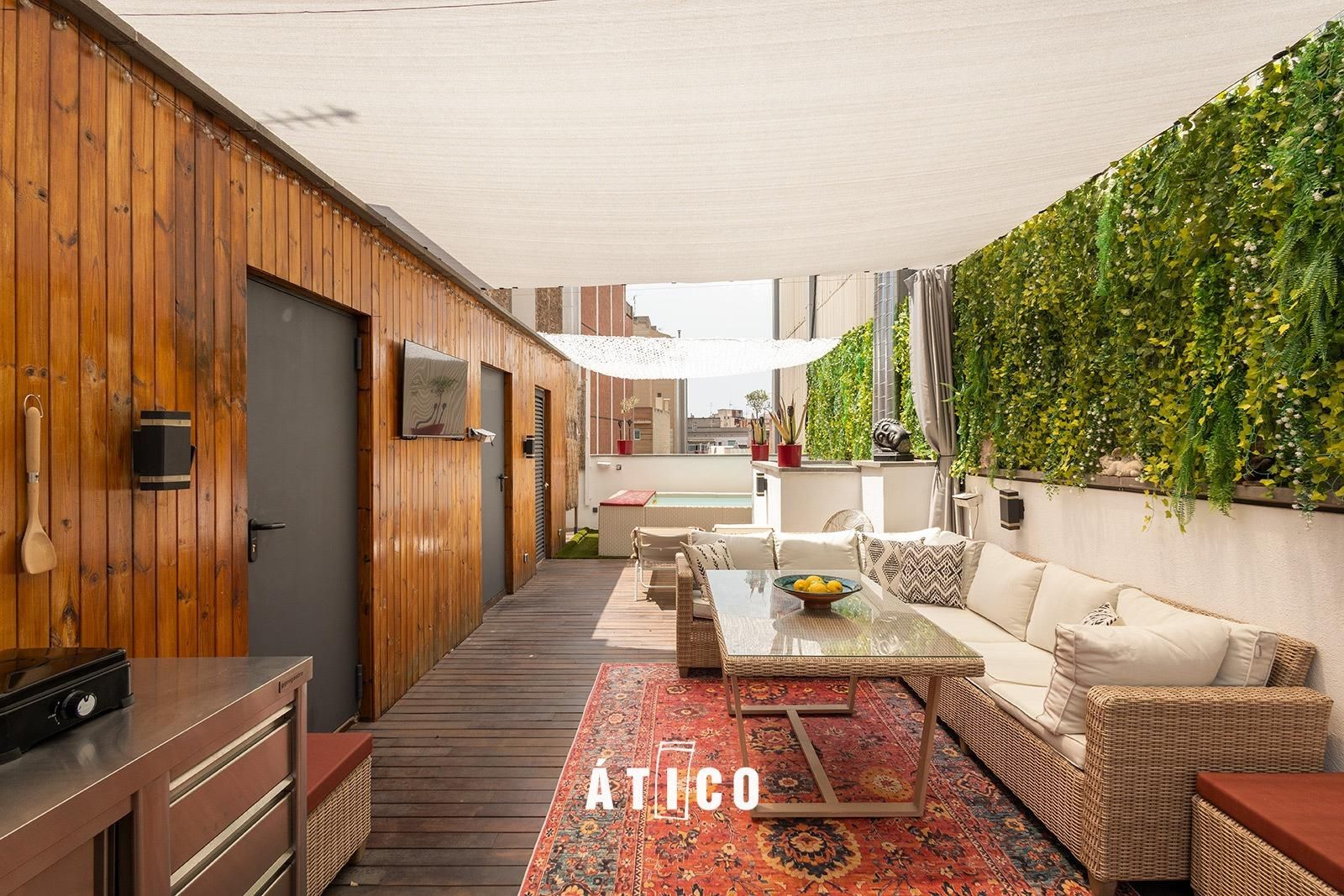 Terrace of Attic for sale in  Barcelona Capital  with Air Conditioner, Heating and Terrace