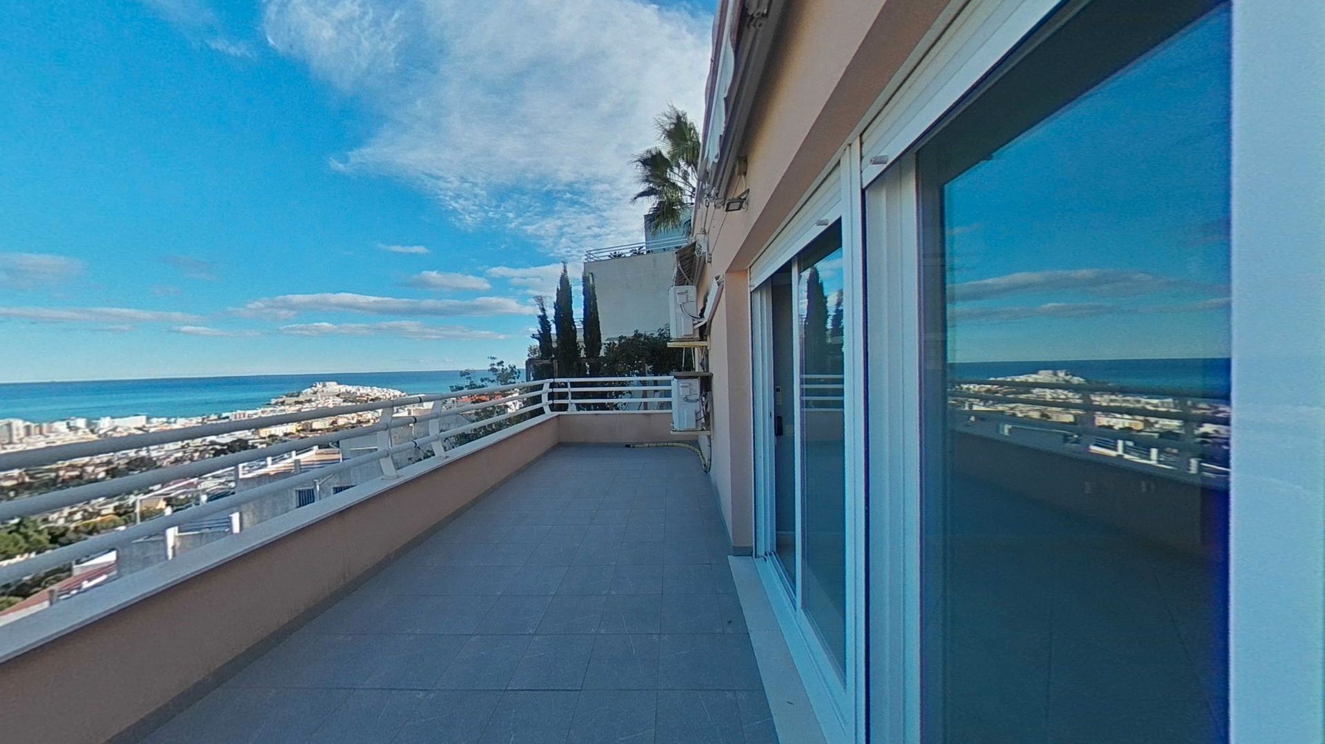 Terrace of Apartment for sale in Peñíscola / Peníscola  with Air Conditioner, Terrace and Alarm