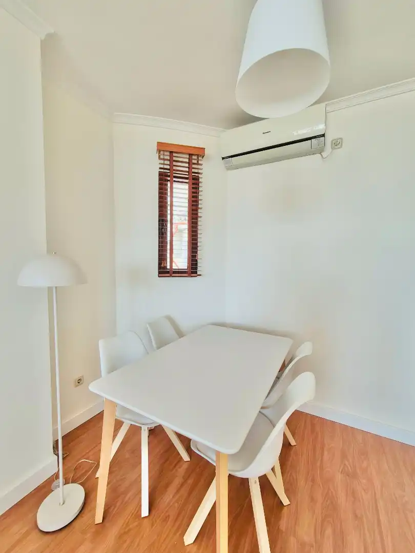 Dining room of Apartments for rent in Granada  with Air Conditioner, Heating and Parquet flooring