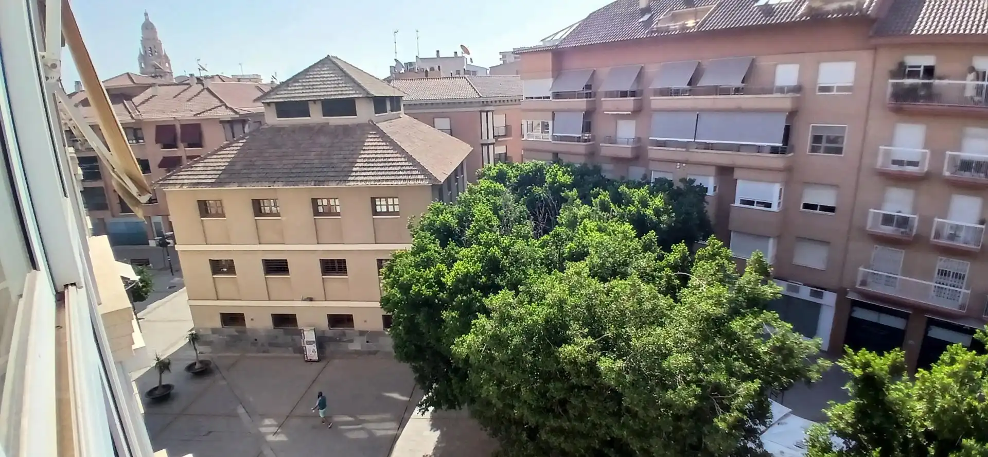 Vista exterior de Piso de alquiler en Murcia con Aire acondicionado y Trastero