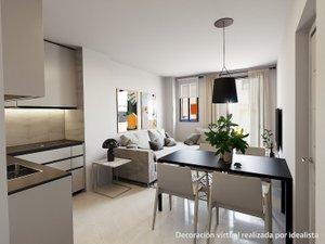 Living room of Flat for sale in Granollers  with Heating, Terrace and Oven