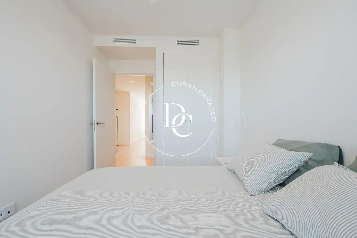 Schlafzimmer von Maisonette zur Miete in Vilanova i la Geltrú mit Klimaanlage, Heizung und Terrasse