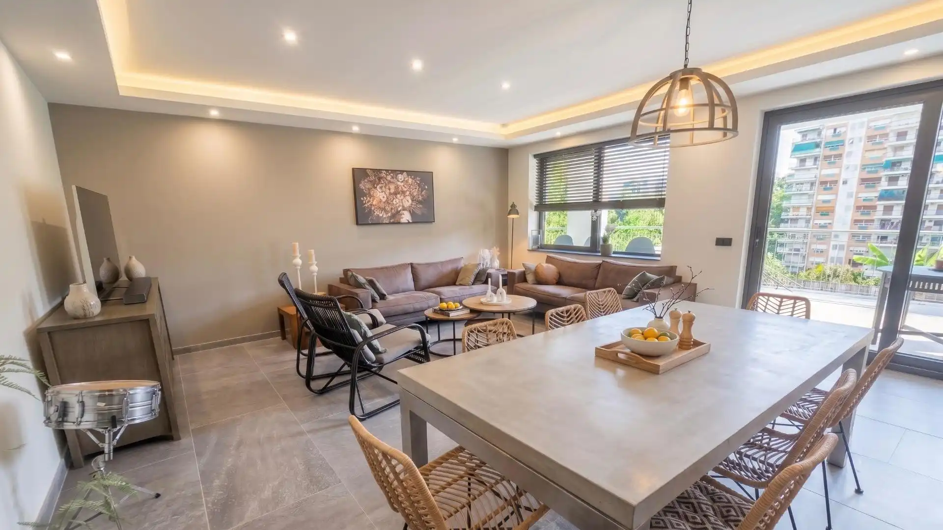 Sala de estar de Casa o chalet en venta en Calella con Aire acondicionado, Calefacción y Terraza