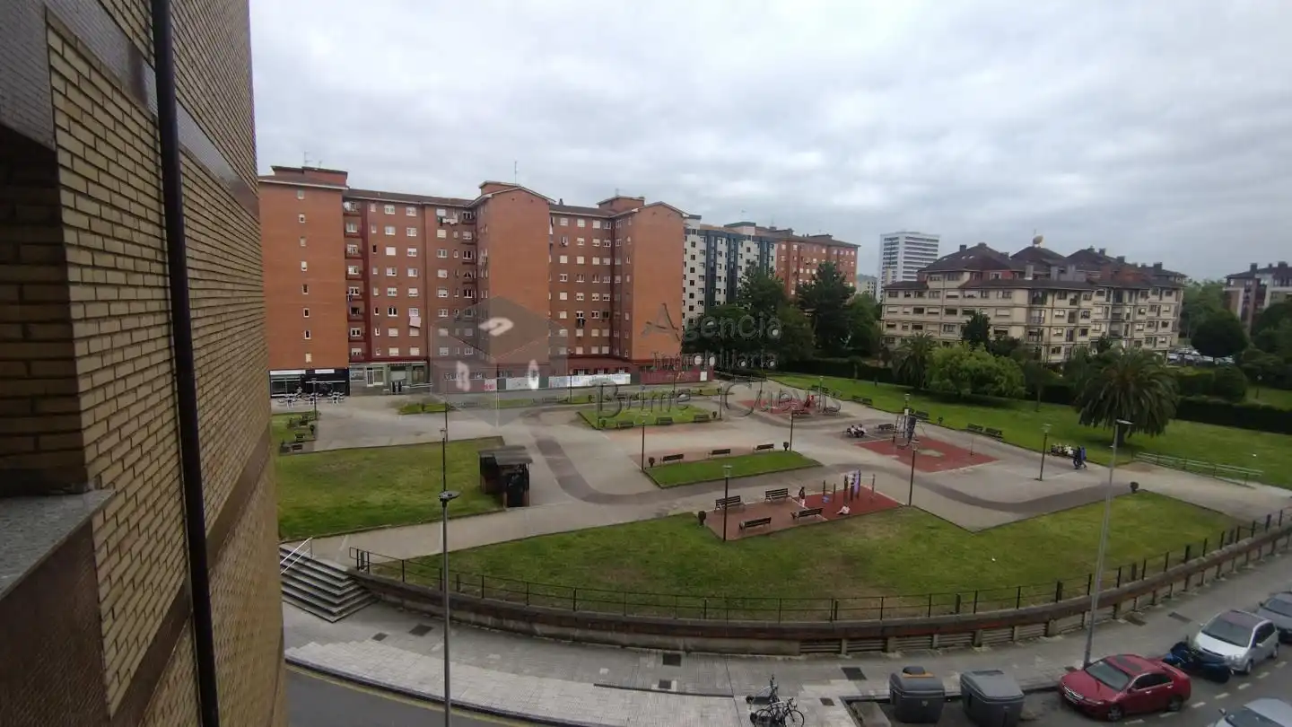 Parking of Flat for sale in Gijón   with Heating, Parquet flooring and Terrace