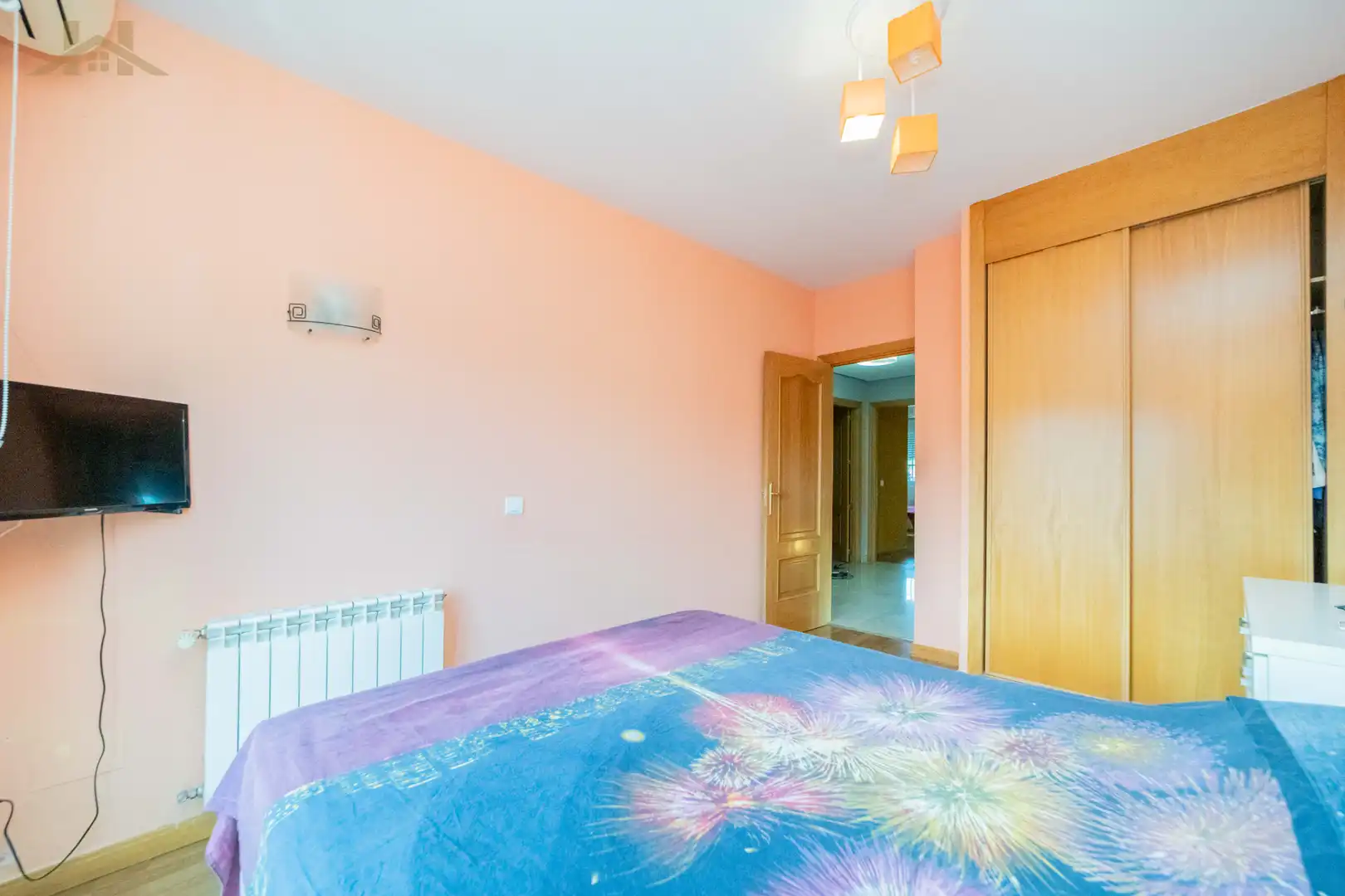 Dormitori de Casa adosada en venda en Arroyomolinos (Madrid) amb Aire condicionat, Calefacció i Jardí privat