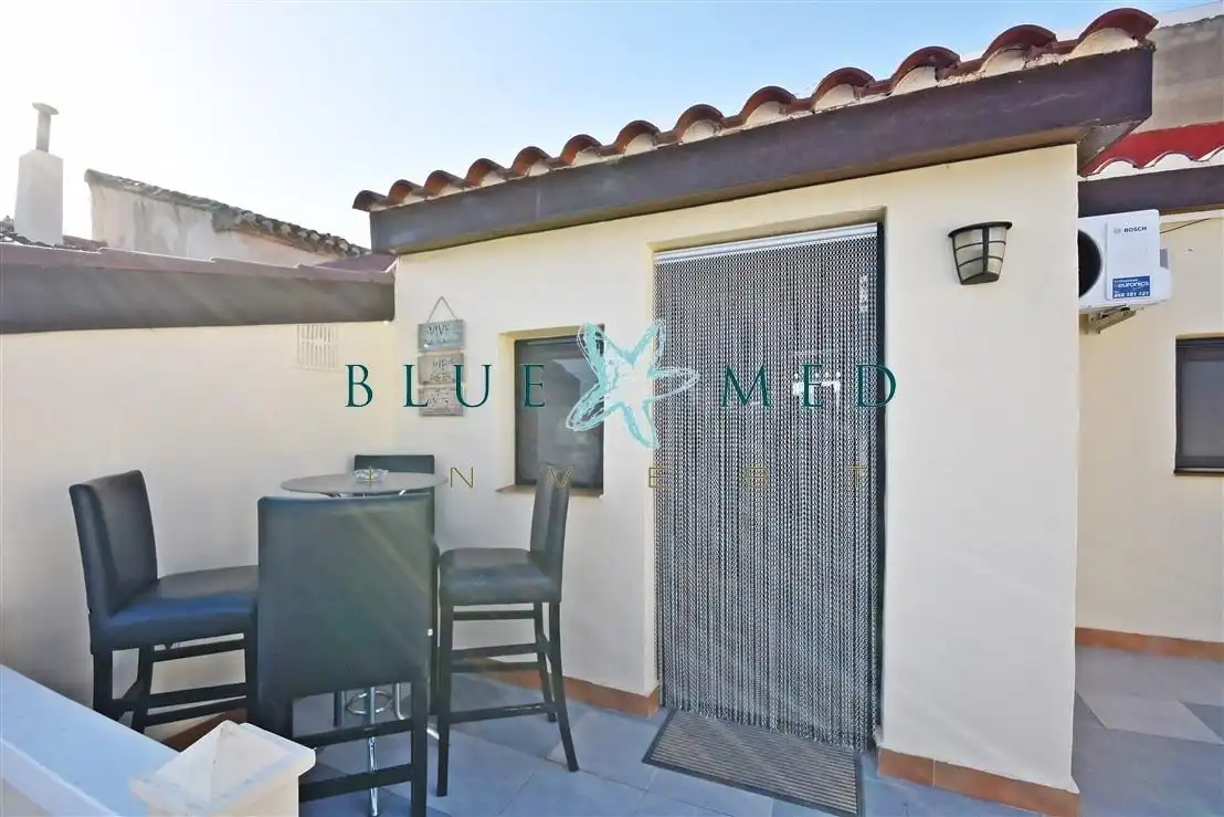 Terraza de Casa o chalet en venta en Fuente Álamo de Murcia con Aire acondicionado, Calefacción y Terraza