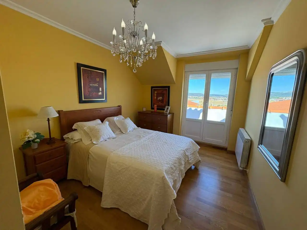Schlafzimmer von Maisonette zum Verkauf in Ciudad Rodrigo mit Heizung, Terrasse und Möbliert