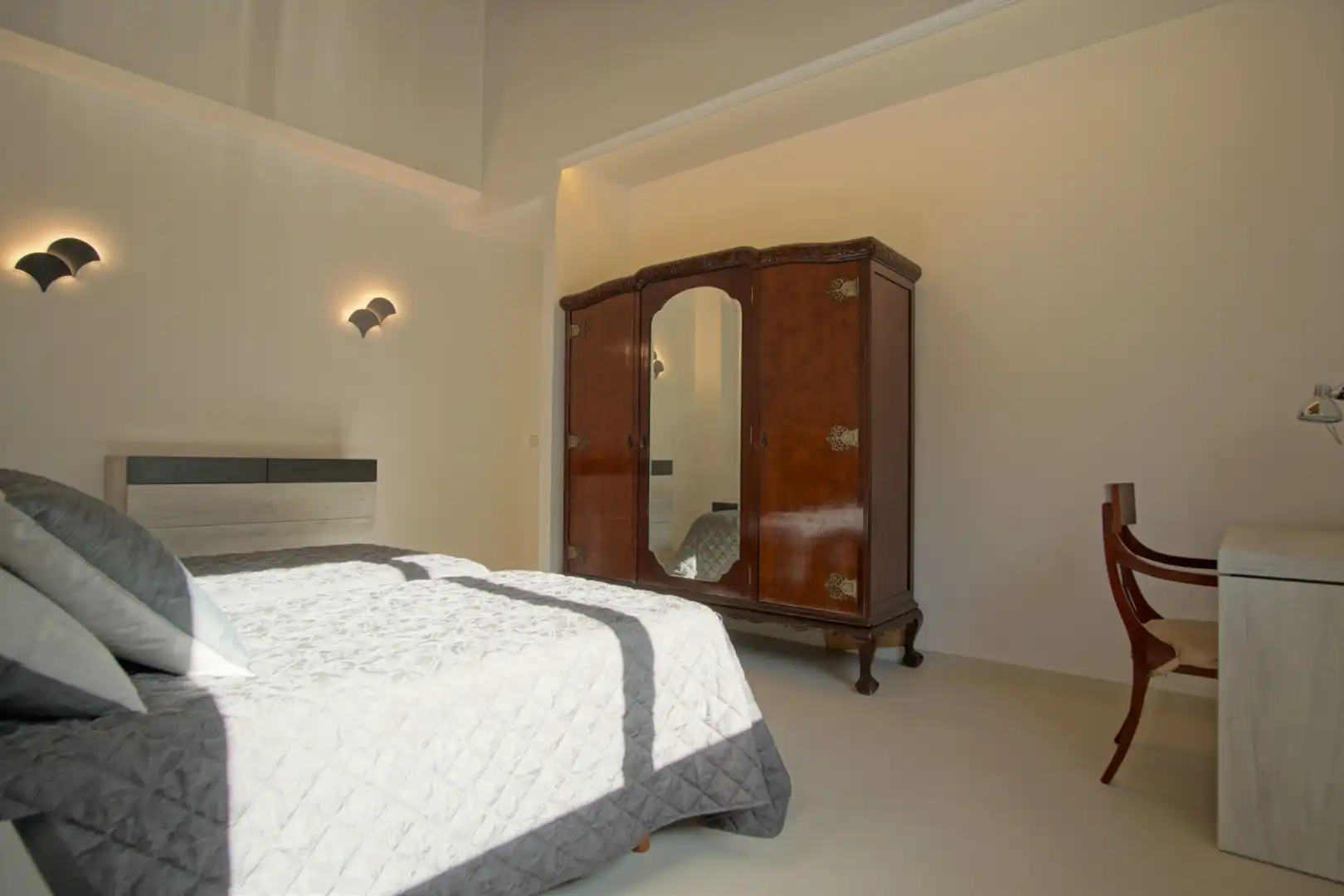 Schlafzimmer von Haus oder Chalet zur Miete in Dénia mit Klimaanlage, Heizung und Privatgarten