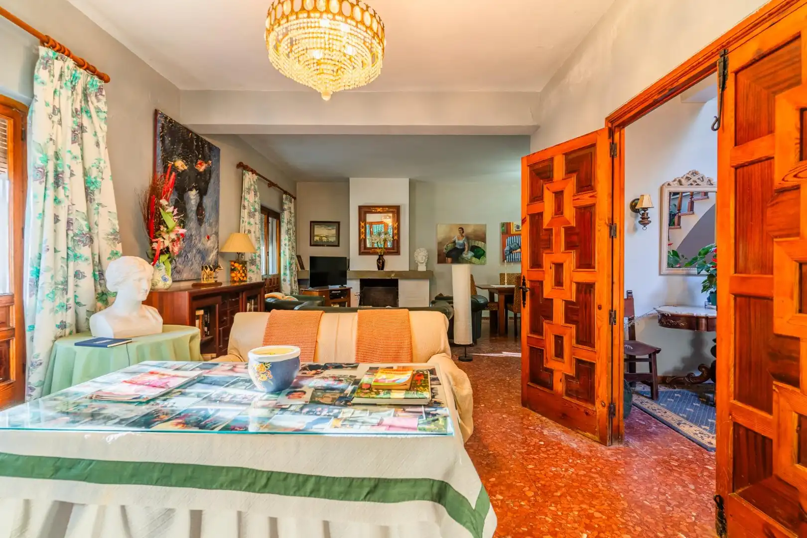 Living room of Houses for sale in Jerez de la Frontera  with Private garden