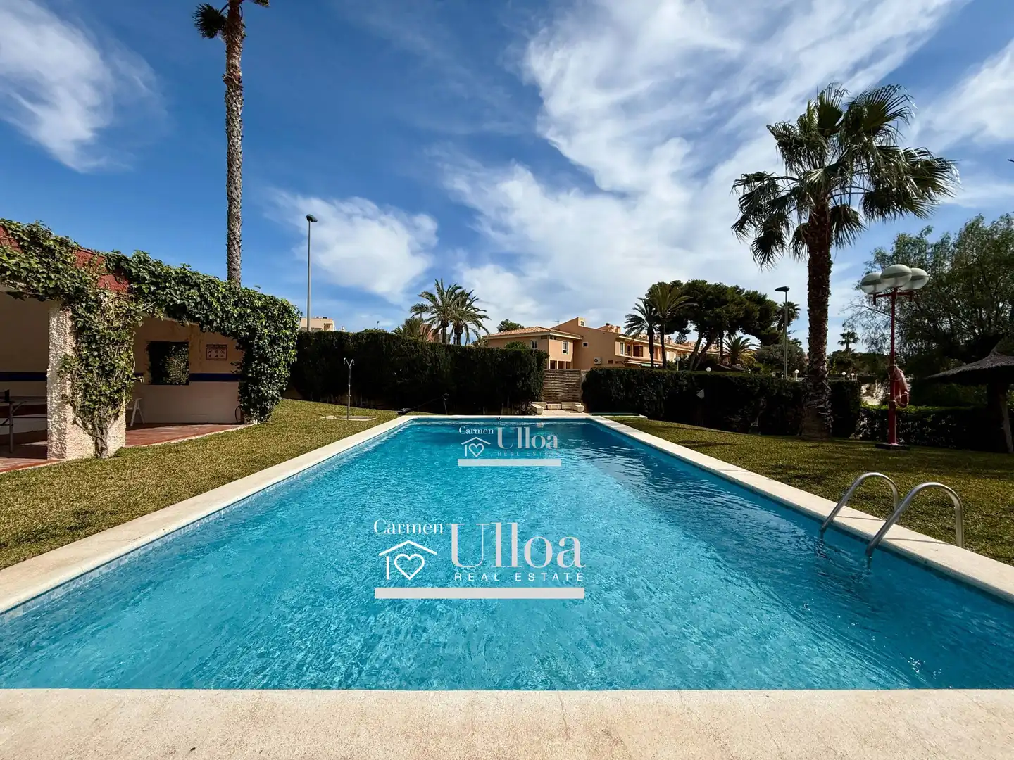 Piscina de Casa o xalet en venda en Alicante / Alacant amb Aire condicionat, Calefacció i Jardí privat