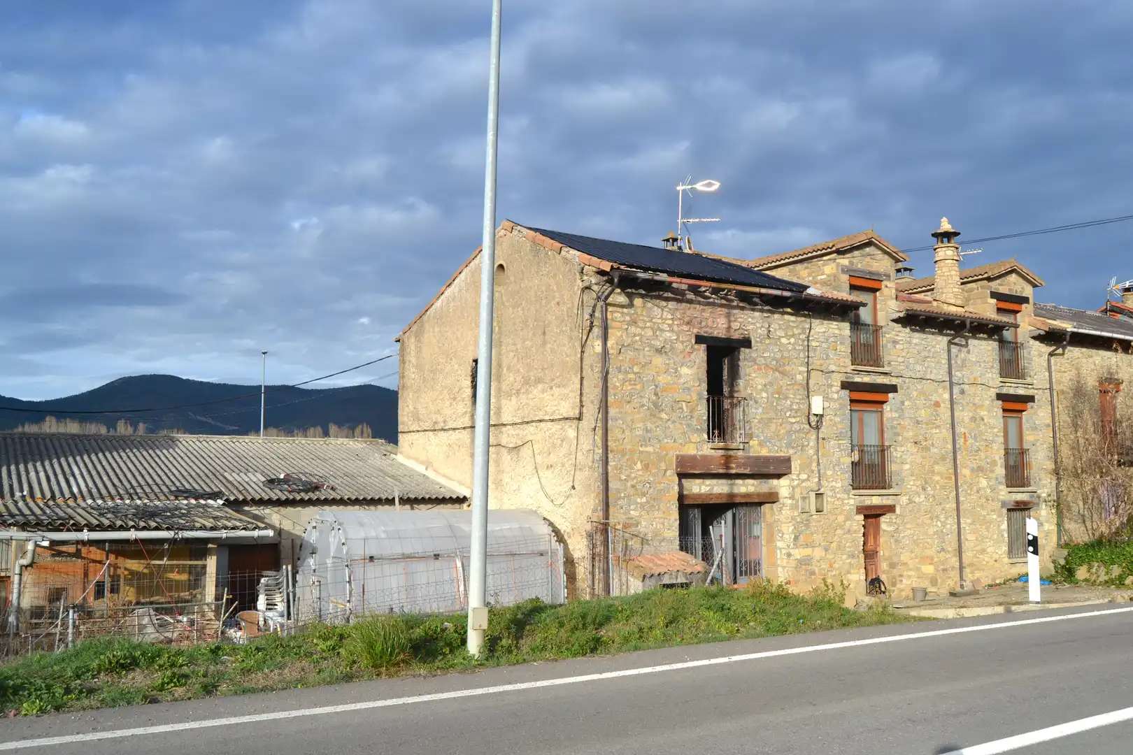 Vista exterior de Casa o xalet en venda en Santa Cilia amb Jardí privat