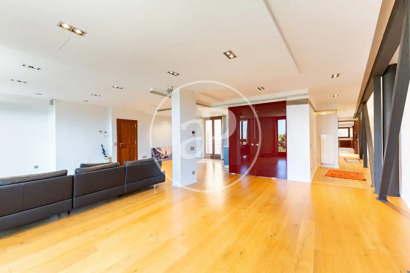 Wohnzimmer von Wohnung zur Miete in  Palma de Mallorca mit Klimaanlage, Heizung und Terrasse