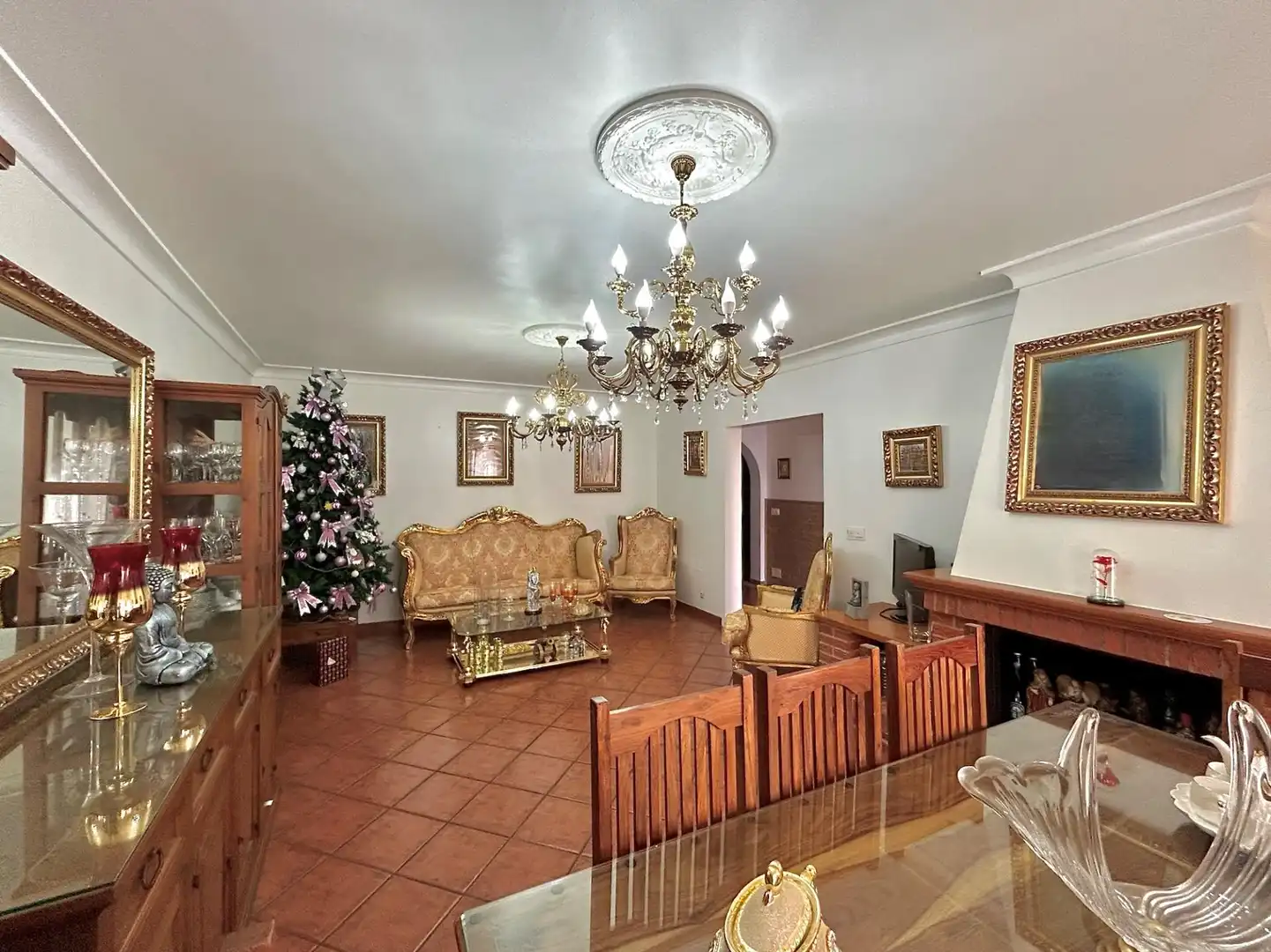 Sala d'estar de Casa adosada en venda en Vera amb Aire condicionat i Terrassa