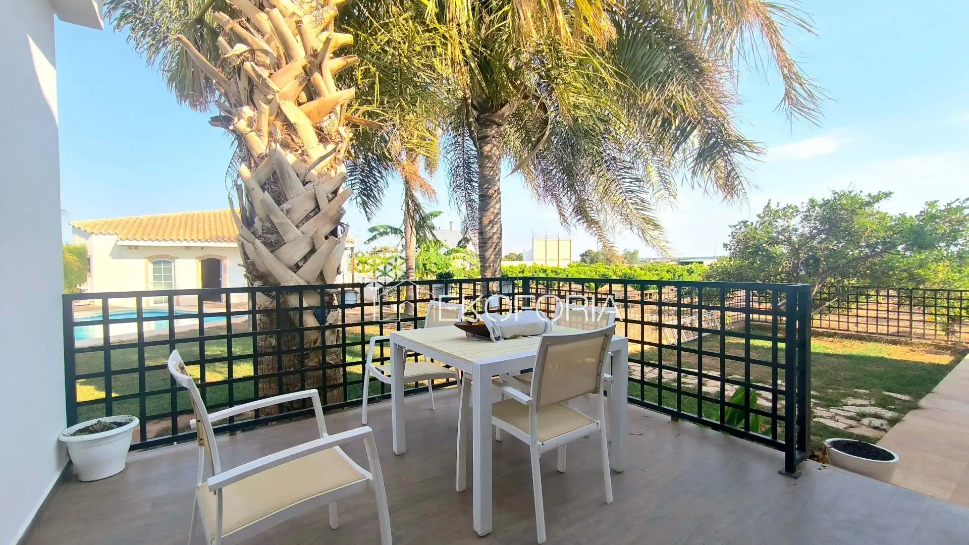 Terraza de Casa o chalet en venta en Bétera con Aire acondicionado, Calefacción y Piscina