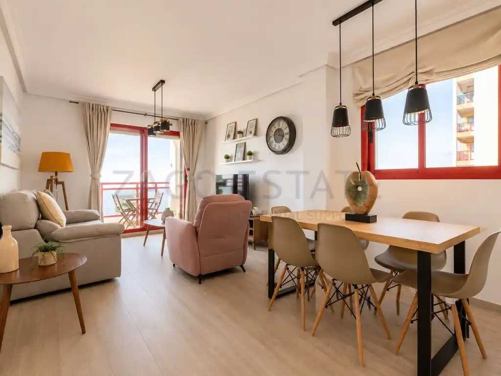 Wohnzimmer von Wohnung zur Miete in Villajoyosa / La Vila Joiosa