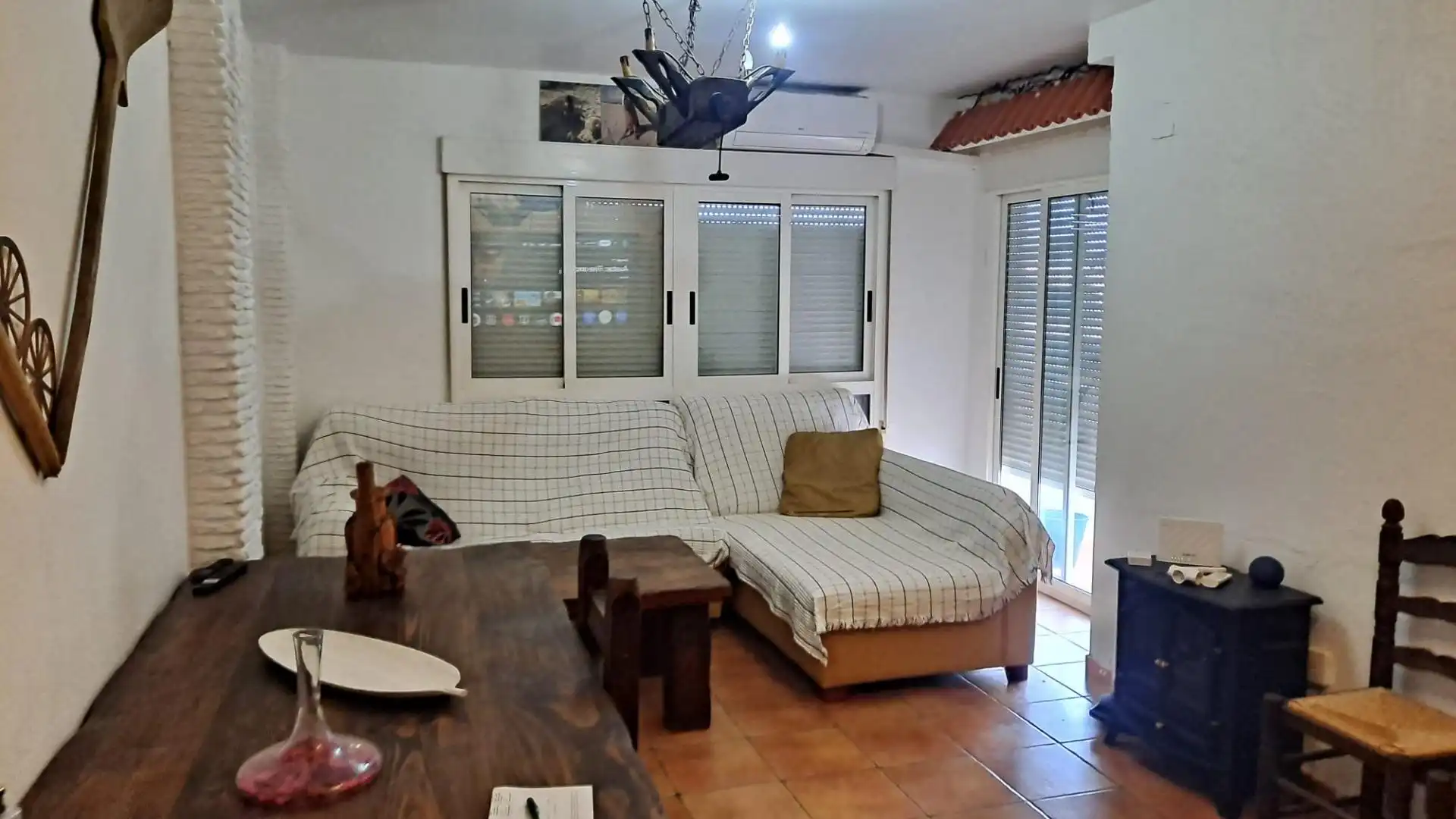 Sala d'estar de Pis en venda en Elche / Elx amb Aire condicionat, Calefacció i Terrassa