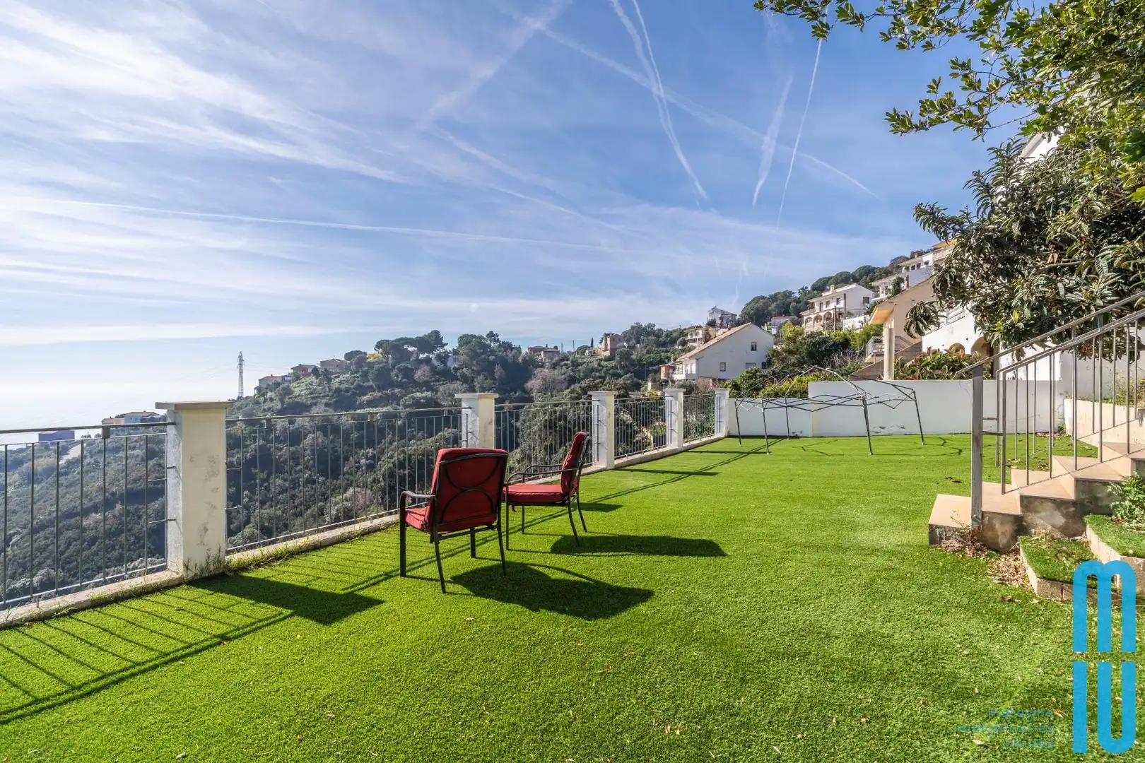 Terraza de Casa o chalet en venta en Pineda de Mar con Calefacción, Jardín privado y Terraza