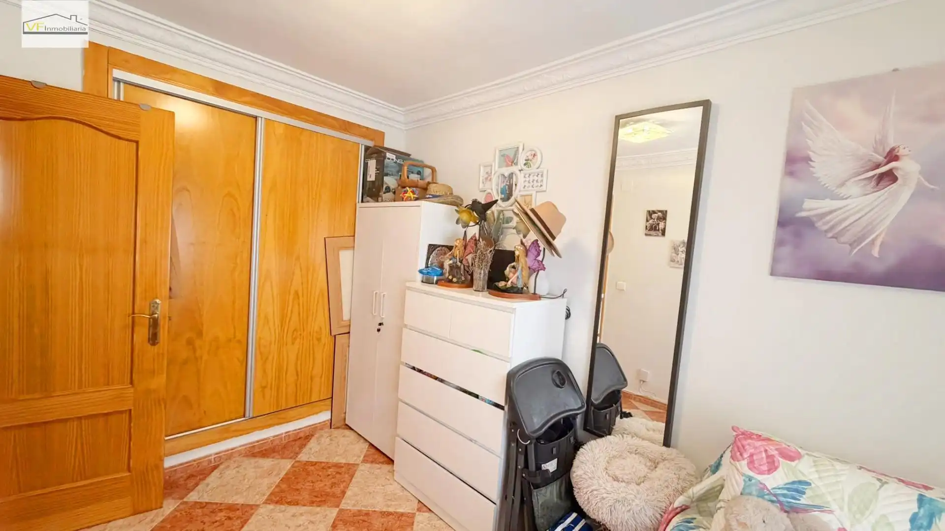 Bedroom of Flat for sale in Málaga  with Air Conditioner and Heating