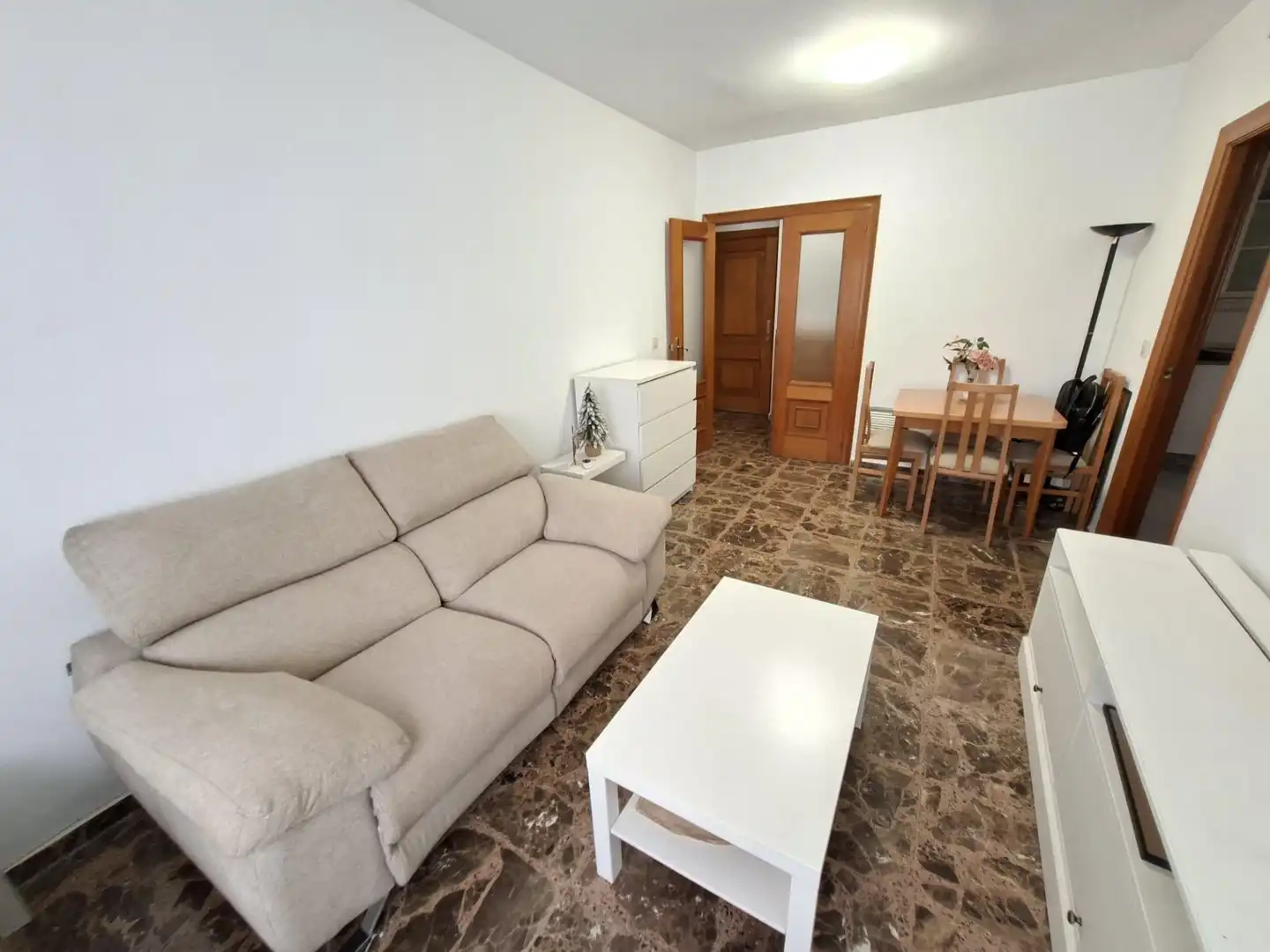 Wohnzimmer von Wohnung zur Miete in Murcia mit Klimaanlage, Abstellraum und Möbliert