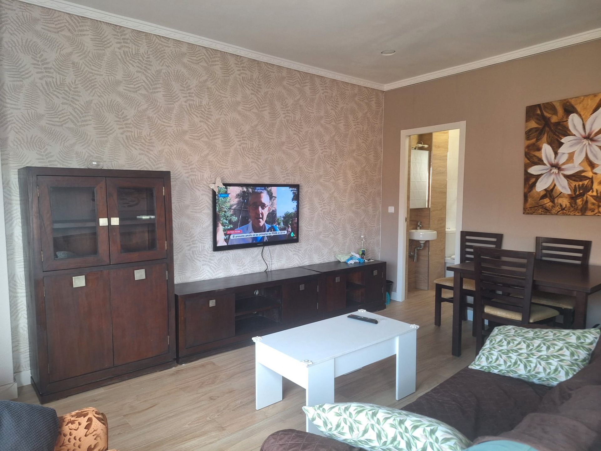 Living room of Flat to rent in Cartagena  with Air Conditioner, Heating and Terrace