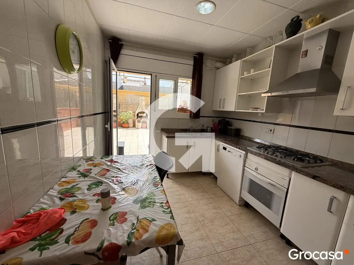 Cocina de Piso en venta en Les Franqueses del Vallès con Calefacción, Jardín privado y Terraza