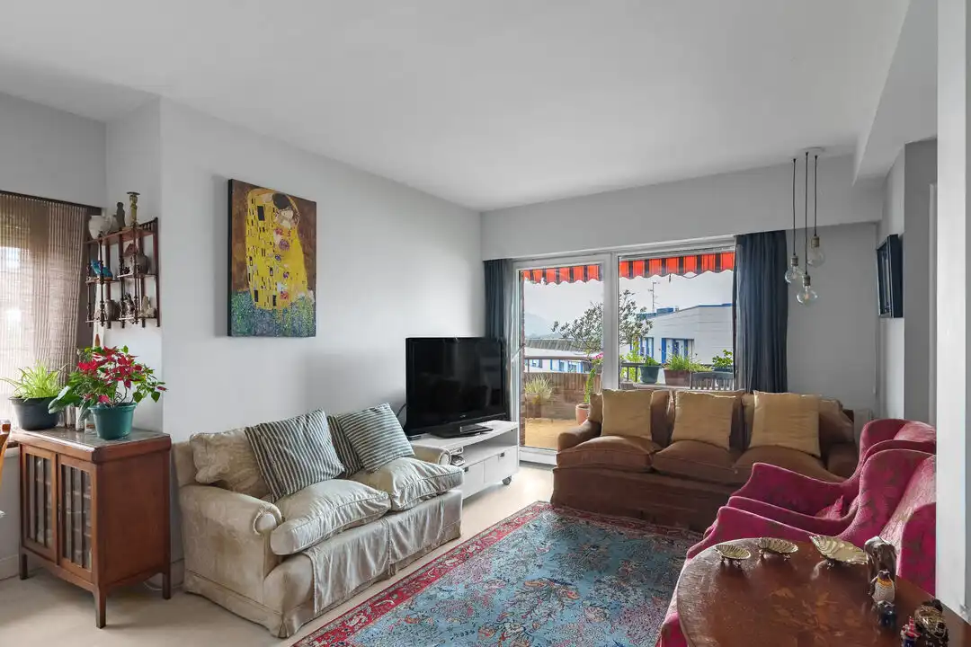 Living room of Flat for sale in Donostia - San Sebastián   with Heating, Private garden and Terrace