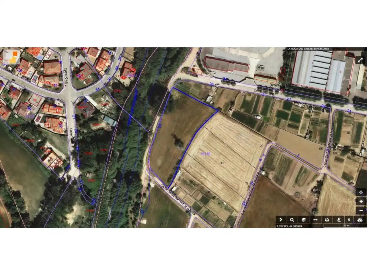 Terreny rústic en venda a Calle Sect Suroest de La Roca 23, imagen 5