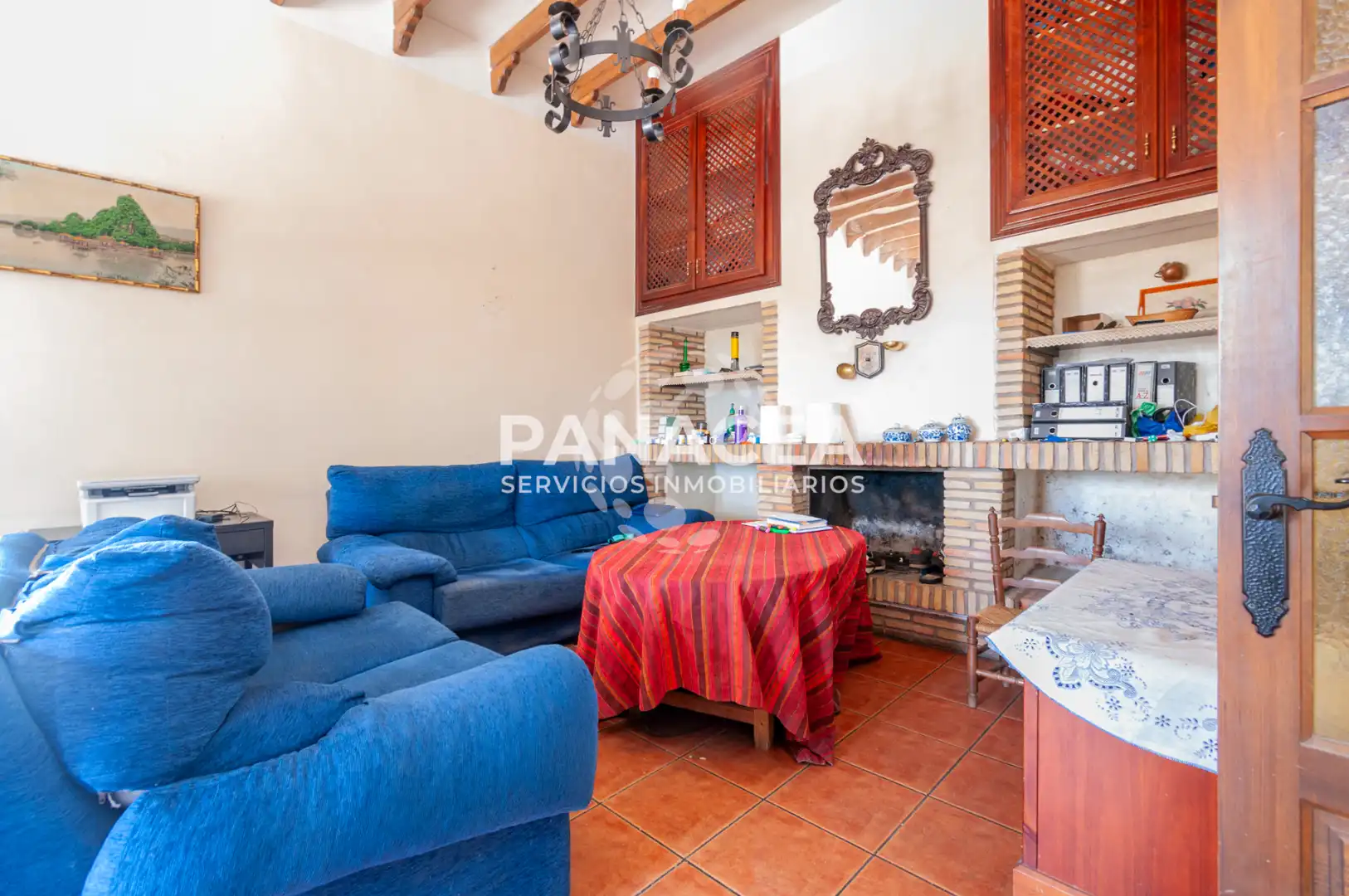 Living room of Houses for sale in Gérgal  with Private garden, Terrace and Swimming Pool