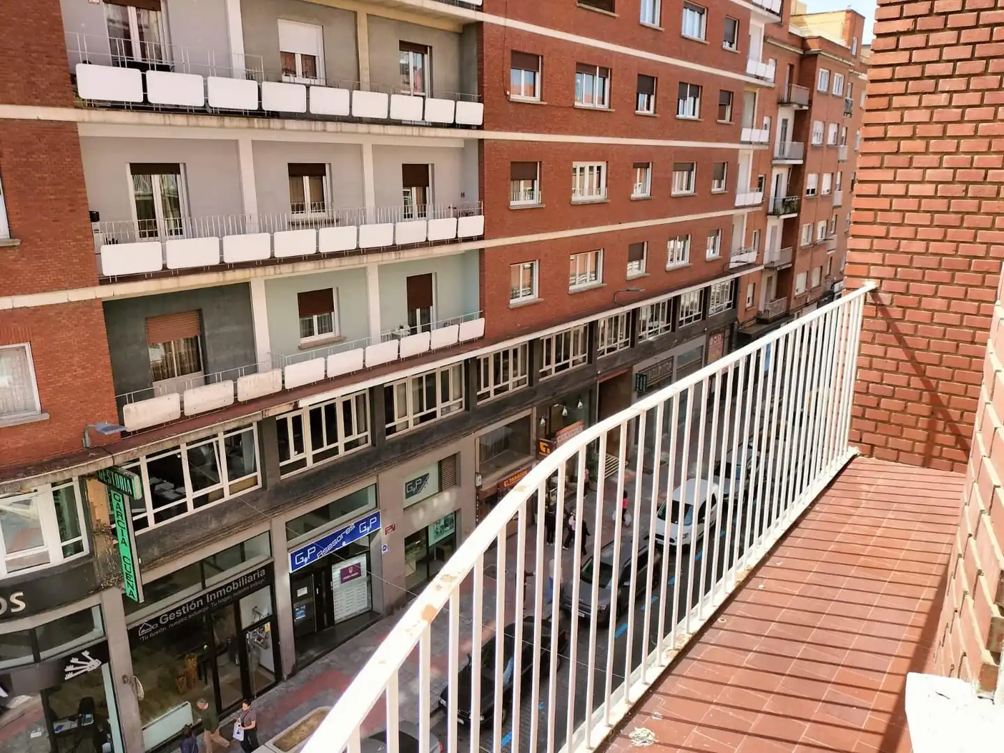 Vista exterior de Pis en venda en Palencia amb Calefacció i Balcó