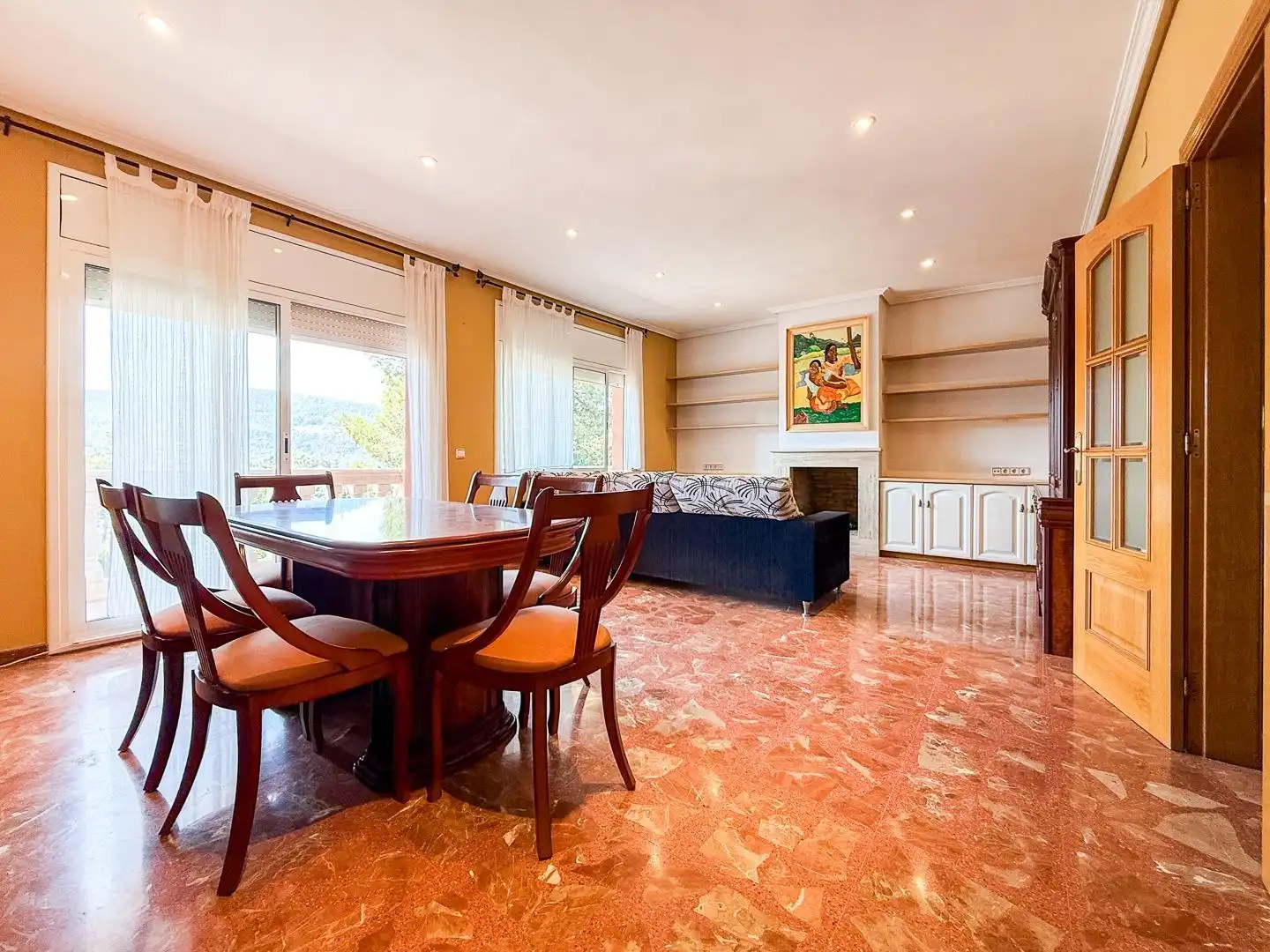 Comedor de Casa o chalet en venta en Vallirana con Calefacción, Jardín privado y Terraza