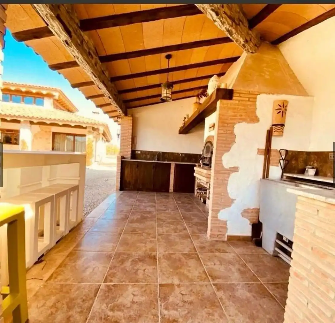 Terrassa de Casa o xalet en venda en Albaida amb Aire condicionat, Jardí privat i Traster