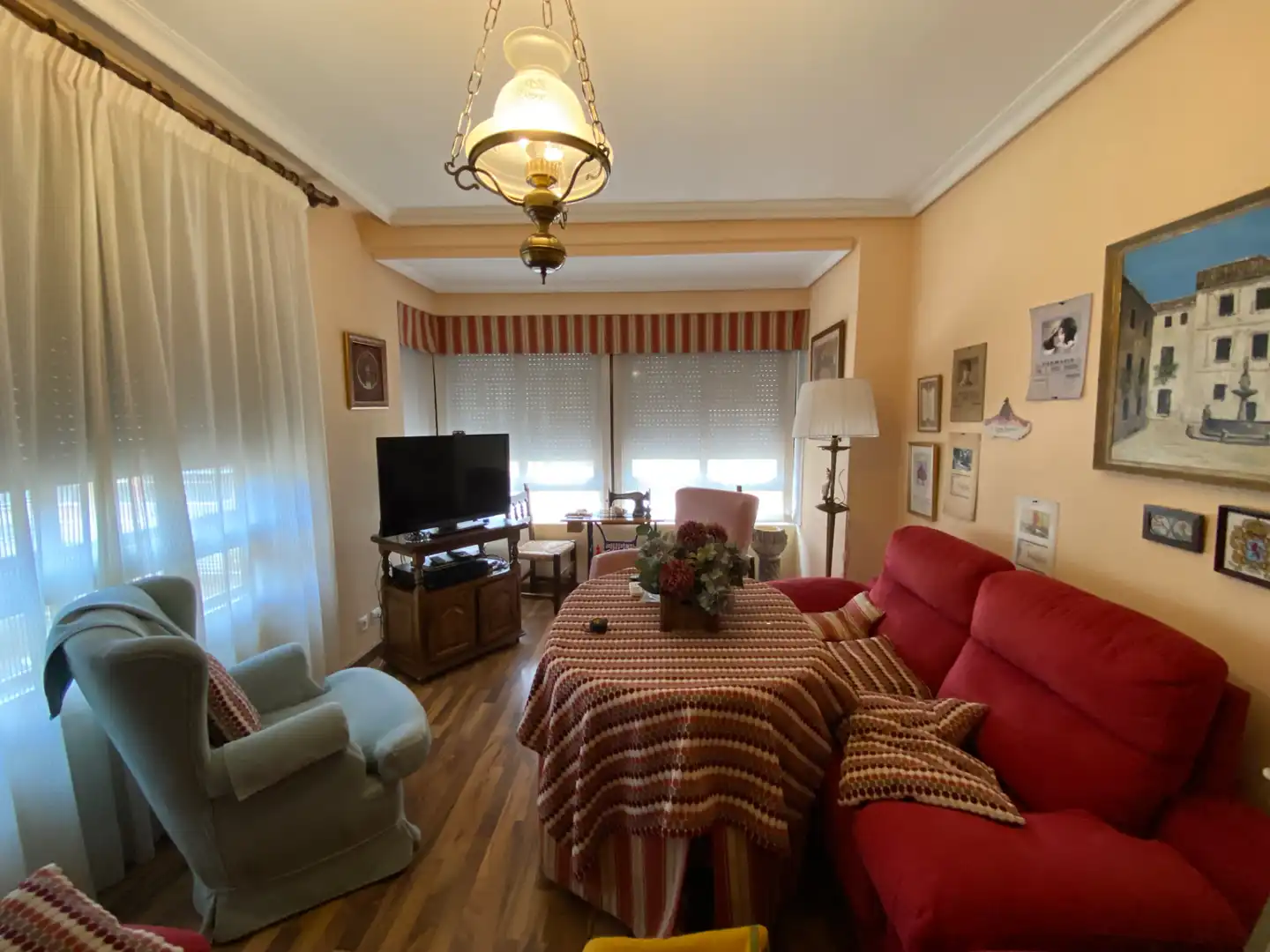 Sala d'estar de Pis en venda en Ciudad Real amb Aire condicionat, Calefacció i Parquet