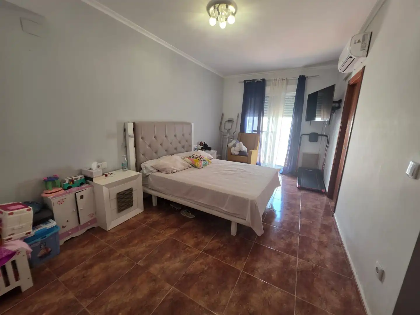Dormitori de Casa adosada en venda en Sueca amb Aire condicionat i Traster
