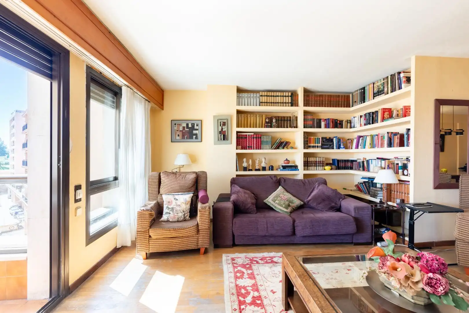 Living room of Flat for sale in  Palma de Mallorca  with Air Conditioner, Heating and Private garden
