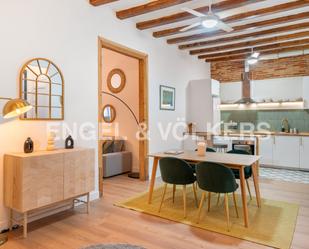 Cuina de Apartament de lloguer en  Barcelona Capital amb Aire condicionat, Calefacció i Parquet