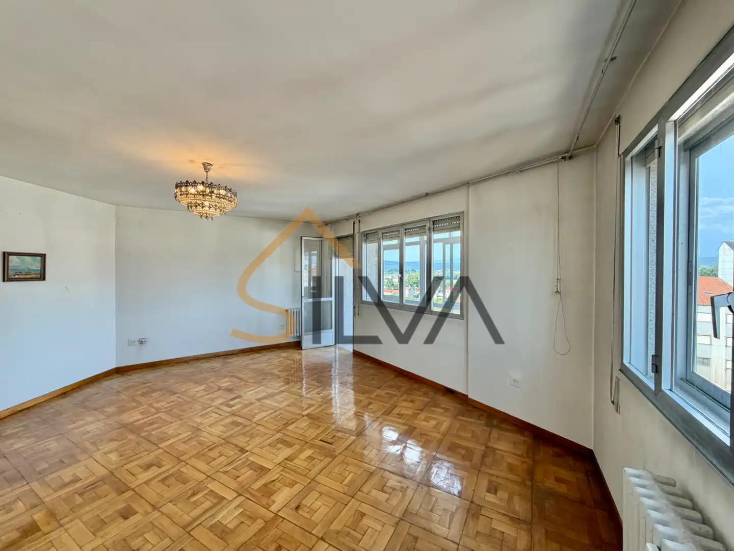 Living room of Flat for sale in Monforte de Lemos  with Storage room and Balcony