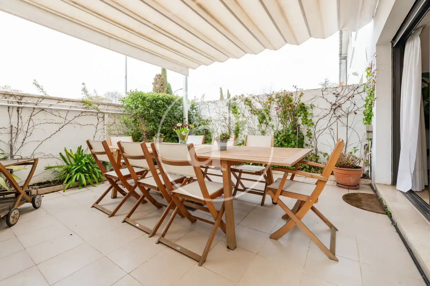 Terrace of Detached homes for sale in Madrid  with Air Conditioner, Heating and Private garden