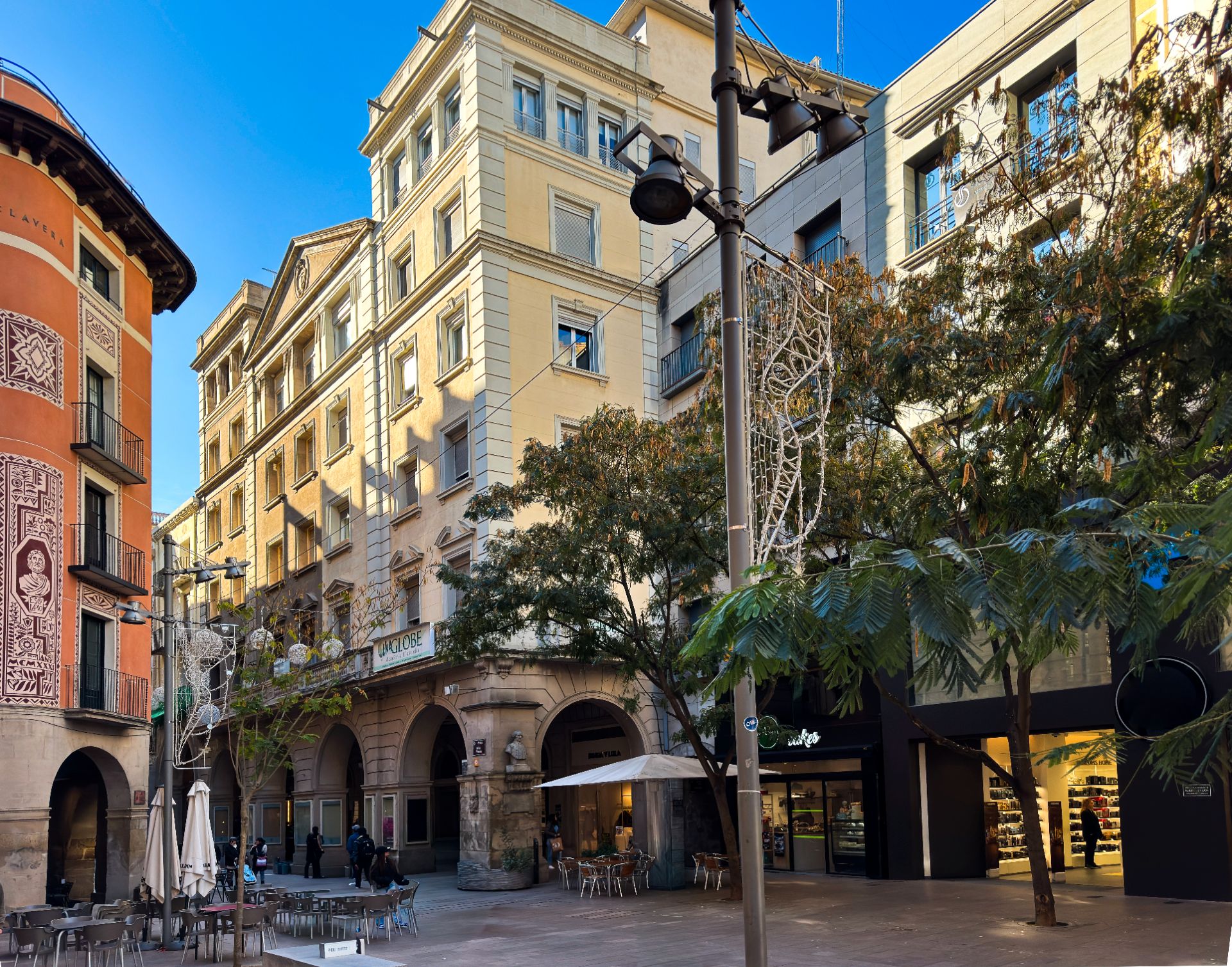 Vista exterior de Pis en venda en  Lleida Capital amb Calefacció, Parquet i Forn