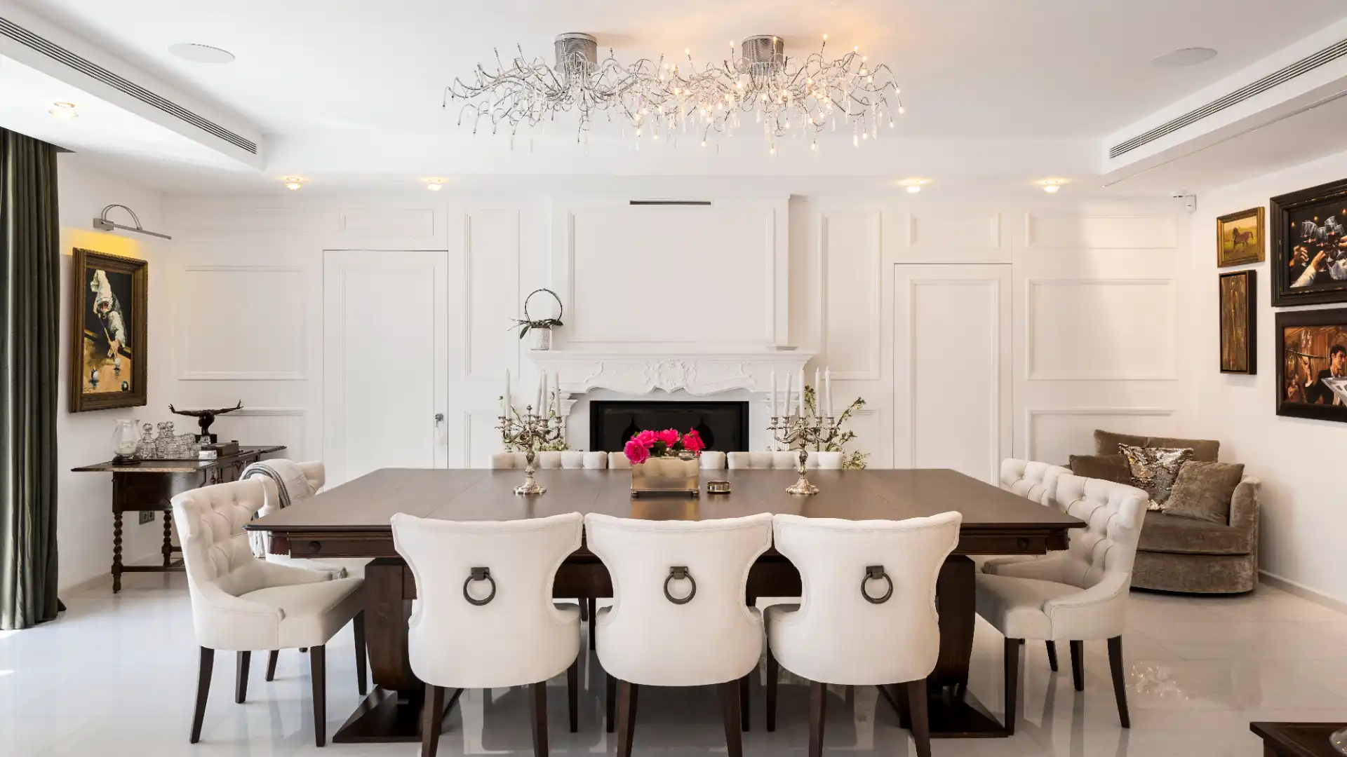 Comedor de Casa o chalet en venta en Marbella con Aire acondicionado, Jardín privado y Terraza