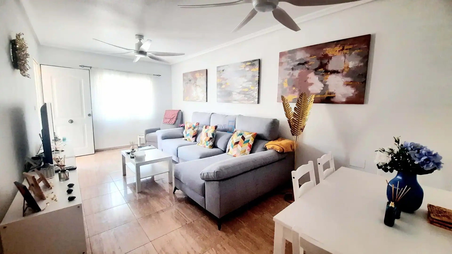 Sala de estar de Casa adosada en venta en Pilar de la Horadada con Terraza